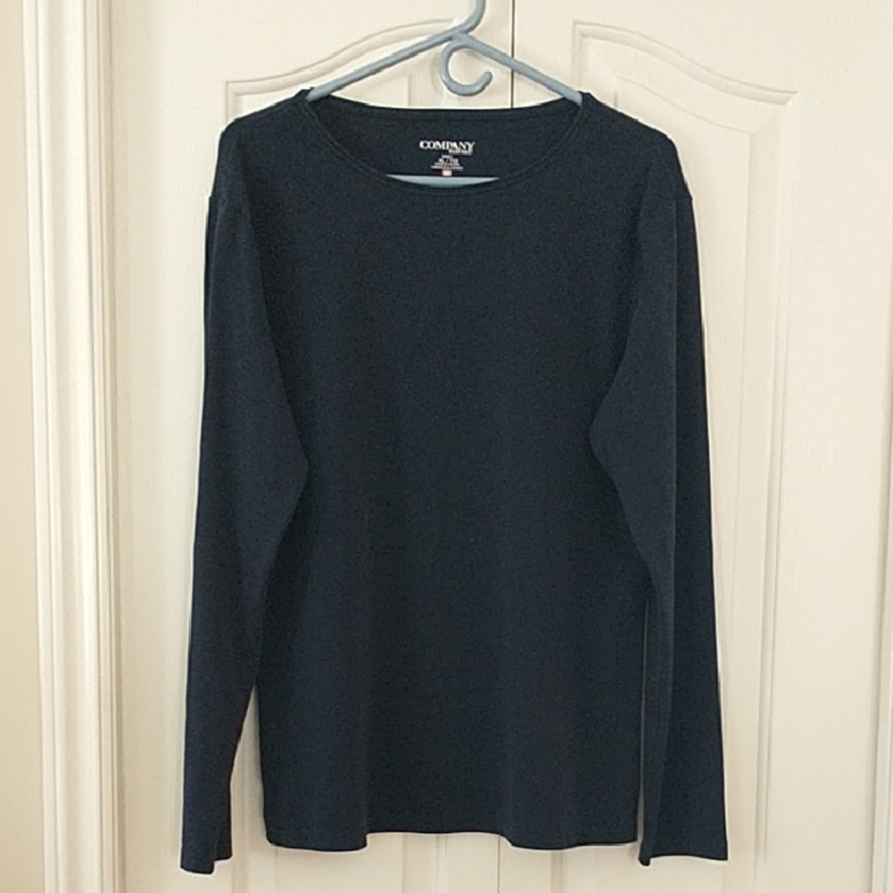 🇨🇦 Company.. ELLEN TRACY 🇨🇦 Navy Long Sleeve XL